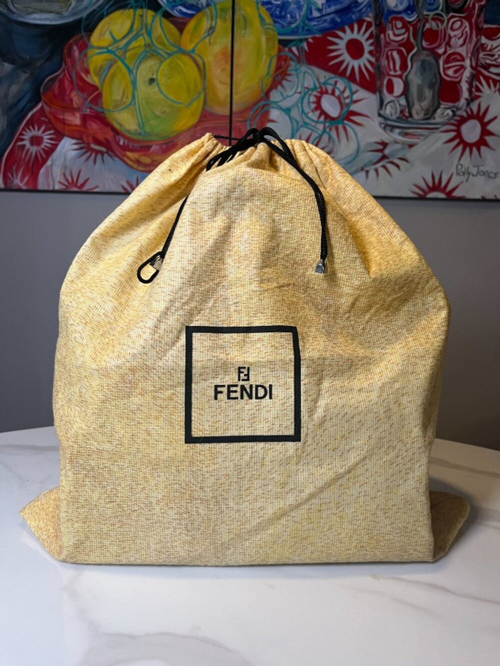 Fendi Limited Edition 3Jours Studded Leather Satchel Multicolor Studs + Dust Bag - Picture 15 of 16